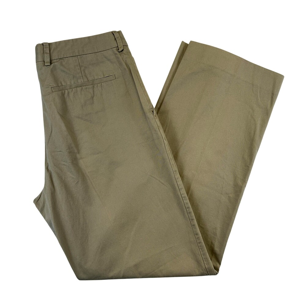 Express Pants Mens 33x30 Beige Producer Chino Cotton Straight Casual Khaki